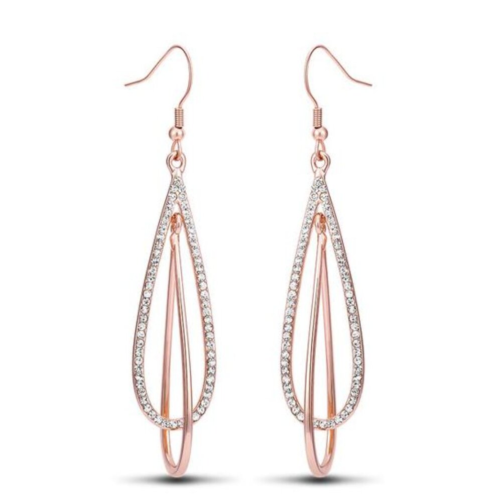 Drop of Love" Dangle Earrings